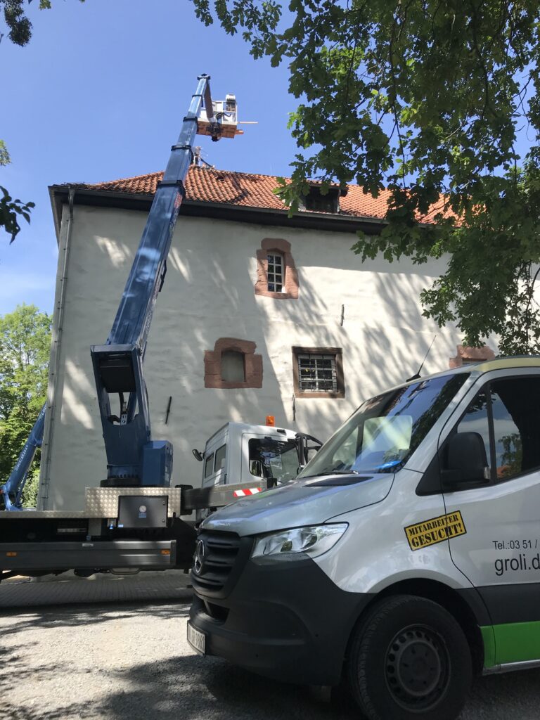 Beginn der Arbeiten - Heimatmuseum