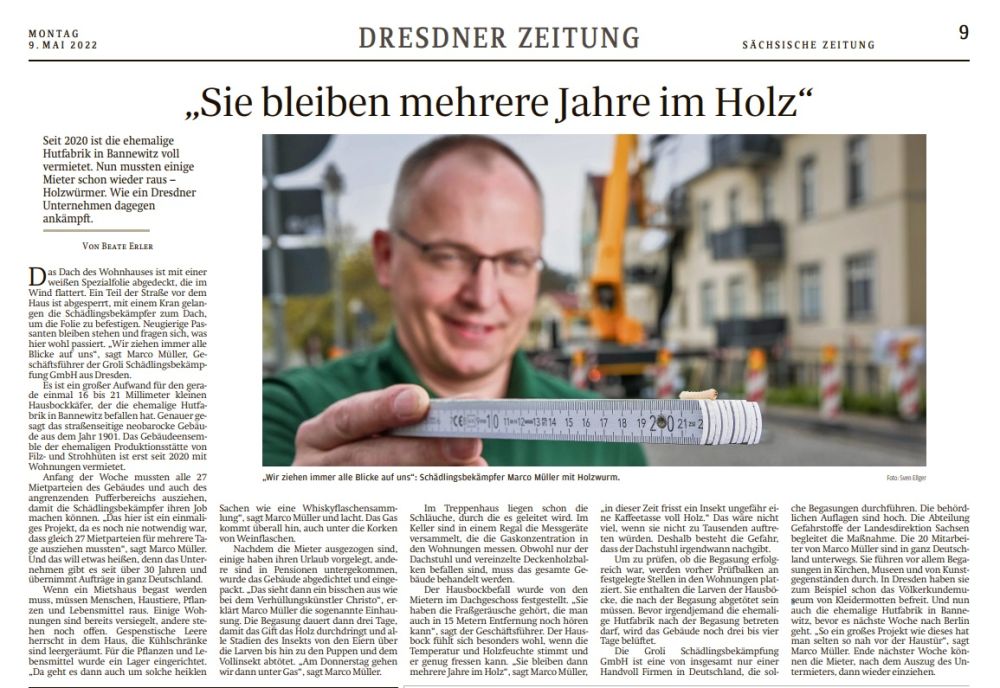 Bannewitz -Beitrag SZ